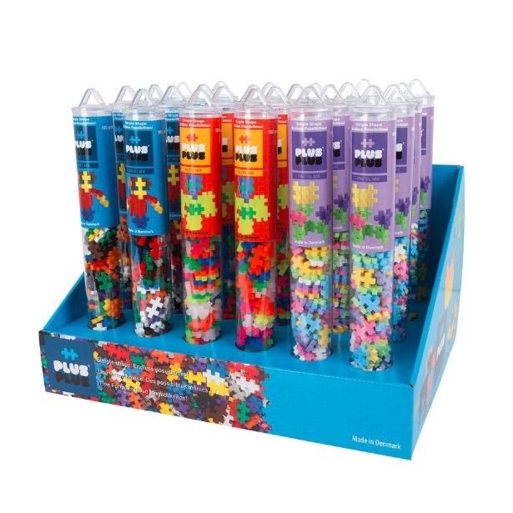 Set 24 tuburi Plus Plus basic, Neon, Multicolor