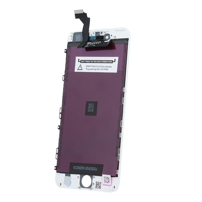 LCD с тъч панел за iPhone 6 Plus, бял - eMAG.bg
