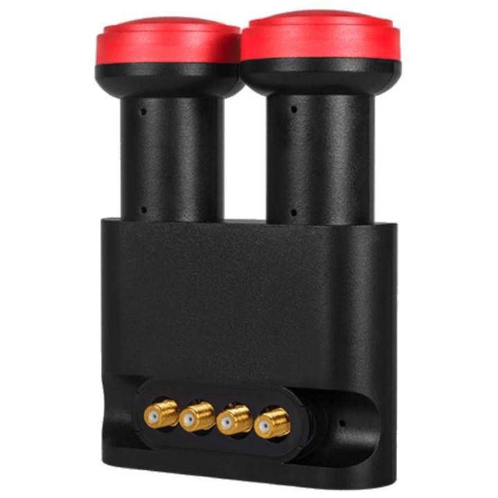 Receptor semnal antena LNB Monobloc Quad, Megasat, 0.1db