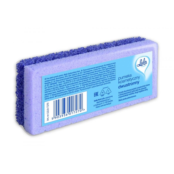 Piatra ponce cu doua fete, Lula, Albastru