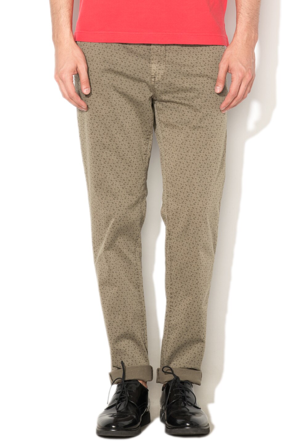 United Colors Of Benetton Pantaloni Uomo – Misto Lino, Tasche Fatigue