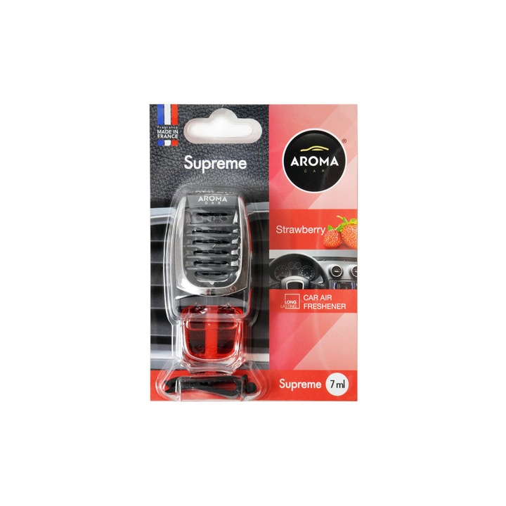 Odorizant auto cu intensitate reglabila, Capsuni