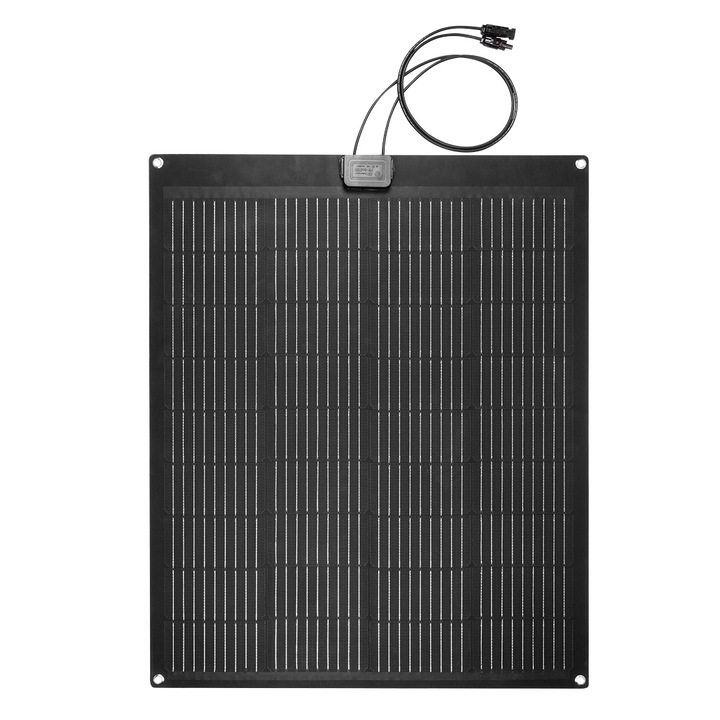 Panou solar portabil, incarcator solar, 100 W, IP67, pentru baterie 12 V, incarcare telefon si laptop, 2 porturi USB