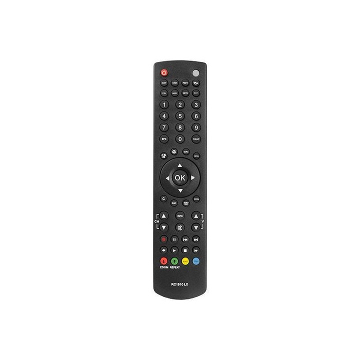 Telecomanda TV compatibila cu Vestel/Funai/Sharp/Orion/Toshiba, Negru