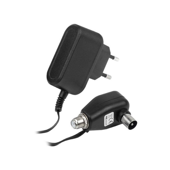 PS Elektronikus antenna tápegység F Emos aljzattal, 12 V/300 mA, HQ.