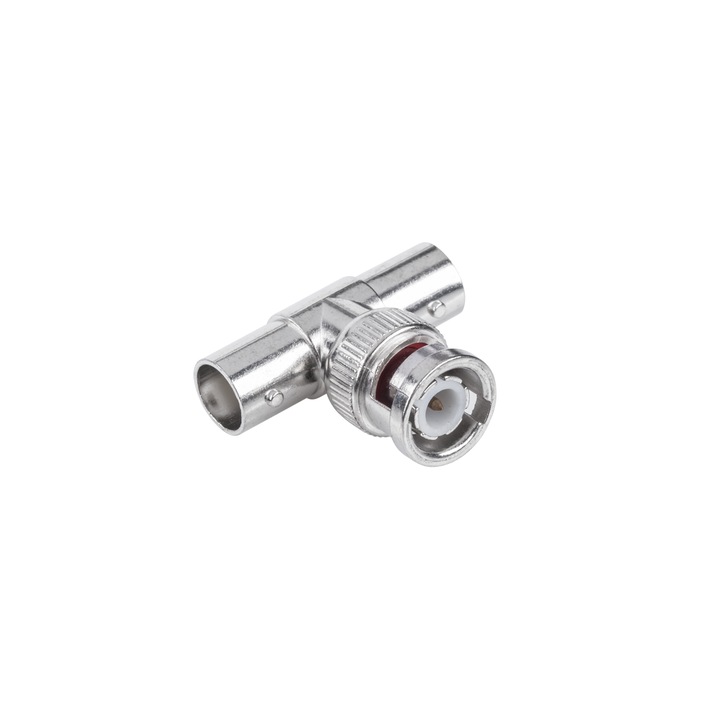 Conector BNC T WT-2GN, Metal, 25 buc