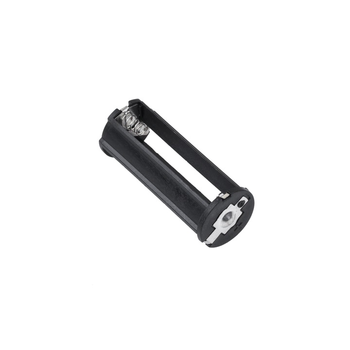 Suport pentru baterii, 3xAAA, Negru