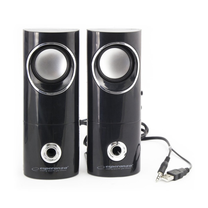Esperanza EP121 Beat Stereo speakers 2.0 Black, 241110, Hangszóró