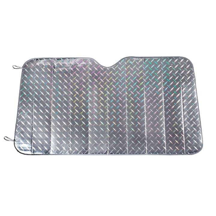 Parasolar pliabil Amio 150x80cm, protectie raze solare, montaj usor, ventuze incluse