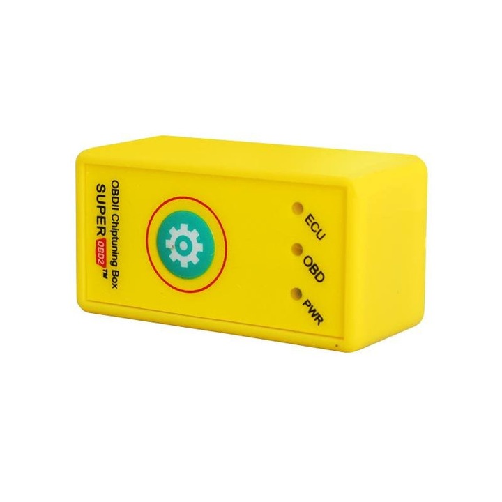 Чип Тунинг OBD2, Супер, Жълт