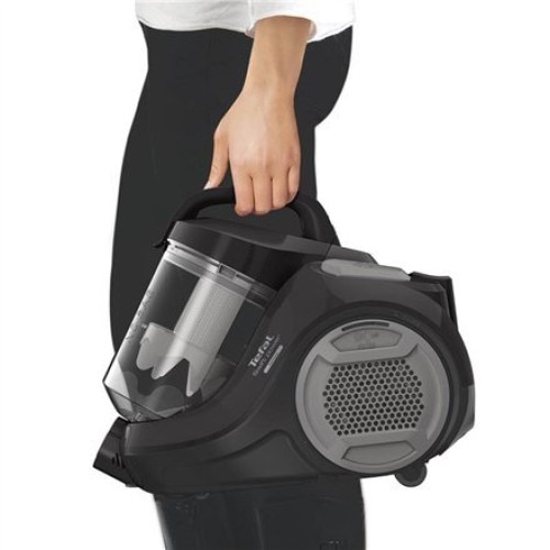 Aspirator fara sac Tefal Swift Power Cyclonic, Putere 750 W, Capacitate praf 1.5 L, Negru