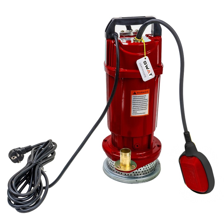 Pompa submersibila SWAT QDX5-16-0.37F, 370 W, 16 m inaltime, 1.5 mc/h