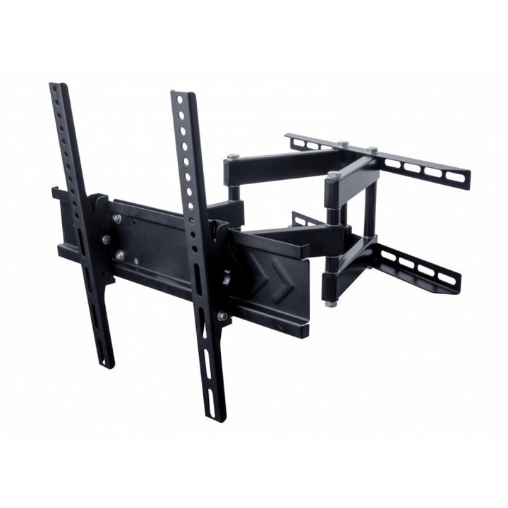Стенна стойка за телевизор, TB, VESA 400 x 400, 55", Капацитет 55 кг, черен