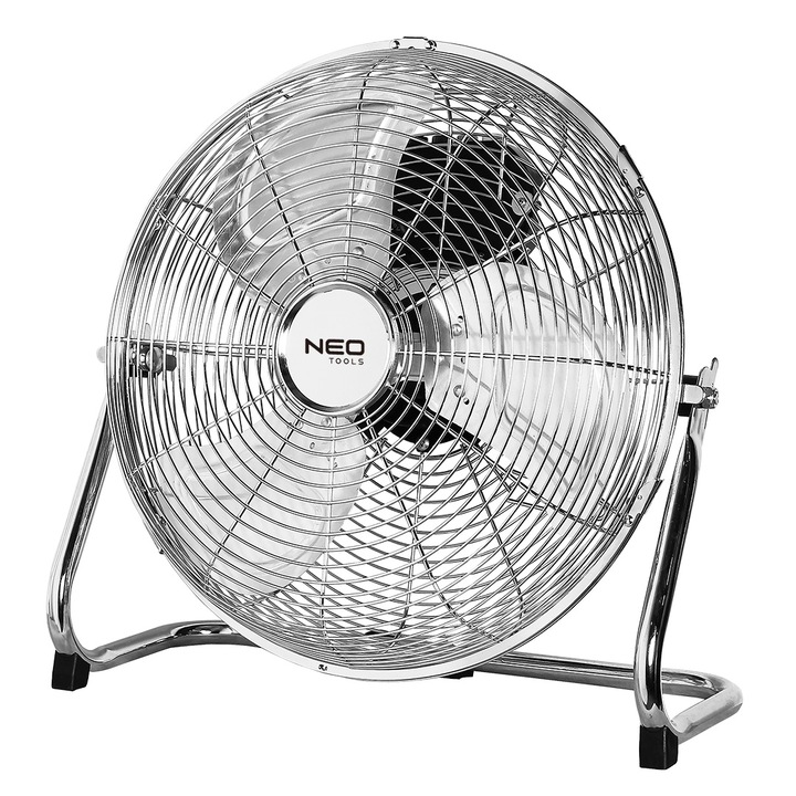 Вентилатор за под, Neo Tools, 50W, 30 см, Бял