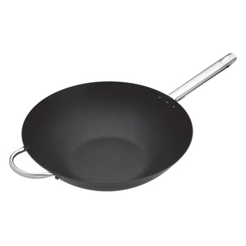 Tigaie wok 35,5 cm - Kitchen Craft Tigaie wok 35,5 cm - Kitchen Craft