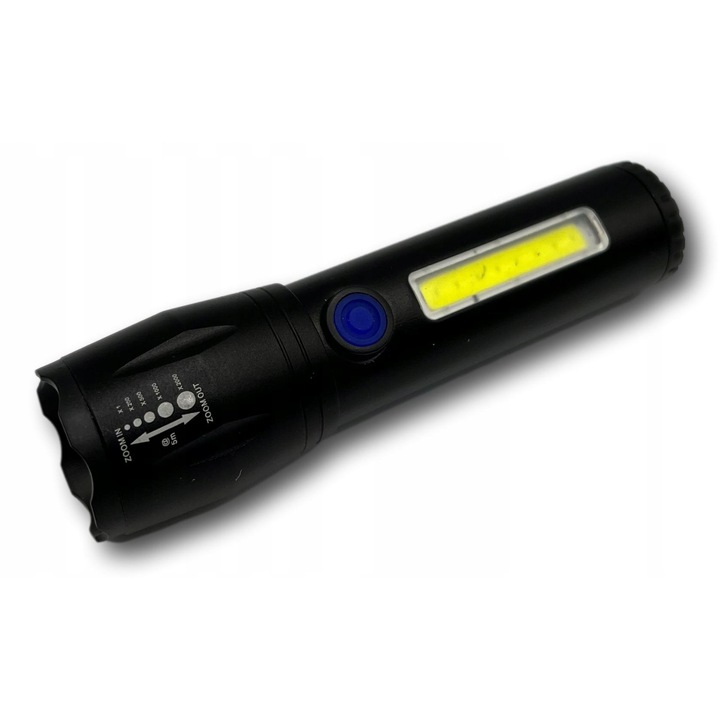 Lanterna tactica, DDK, Li-ion, 3.7V