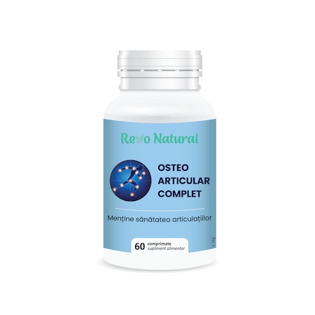 Supliment alimentar pentru articulatii, Osteo Articular Complet, 60 comprimate, Revo Natural