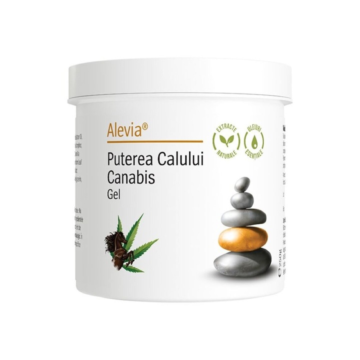Crema Puterea Calului Canabis, 250 ml, Alevia