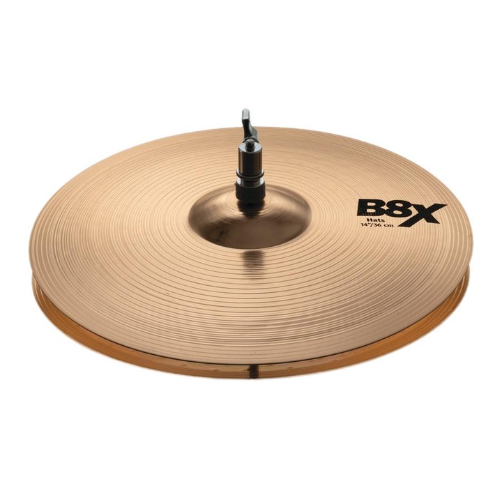 Toba acustica B8X, Sabian, 14", Auriu