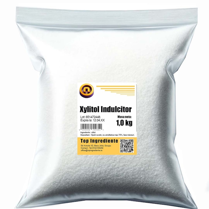 Xlitol Indulcitor, (Zahar de Mesteacan) 1Kg