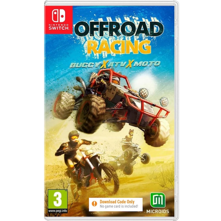 Offroad Racing Code in a Box Game Π·Π° Nintendo Switch