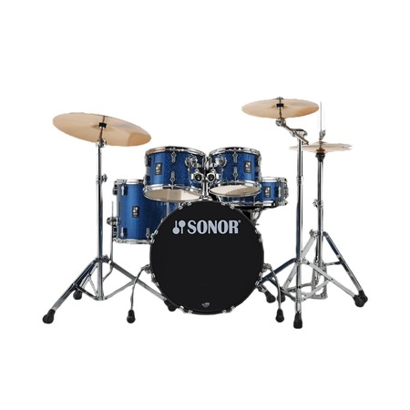 Set tobe acustice, SONOR, AQX Studio, Hardware, Chimvale BOS, Albastru
