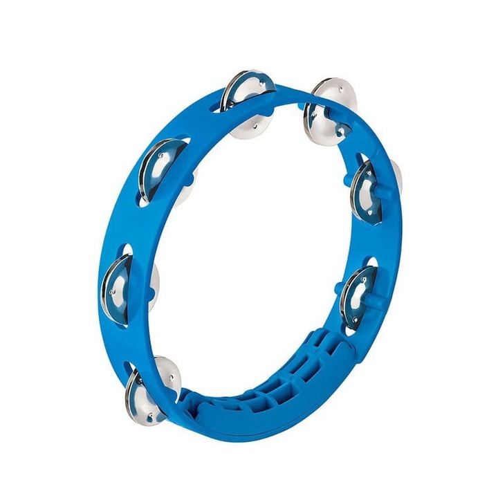 Kompakt gyermek tambura, Nino, műanyag/rozsdamentes acél, 8", kék