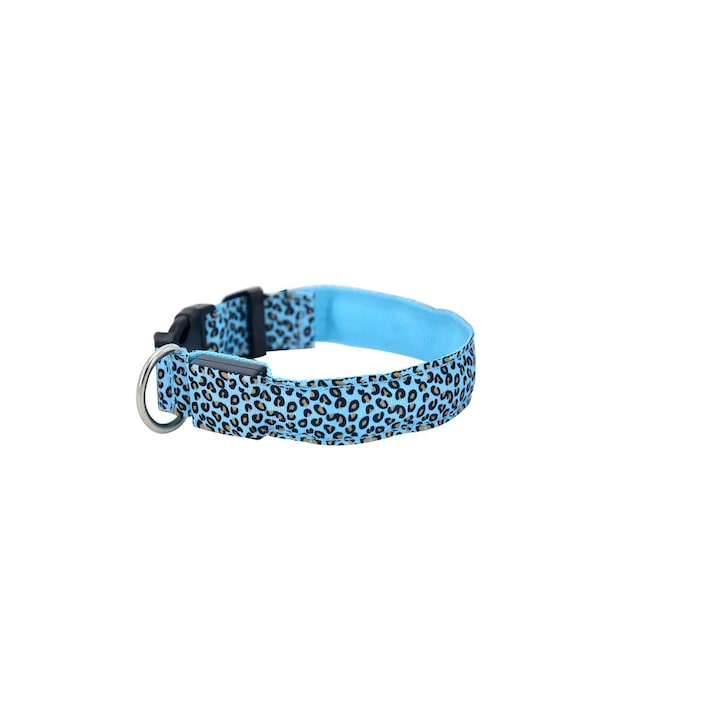 Nyakörv kutyáknak vagy macskáknak, állatmintás, 58cm, kék, RBT-BBL8155