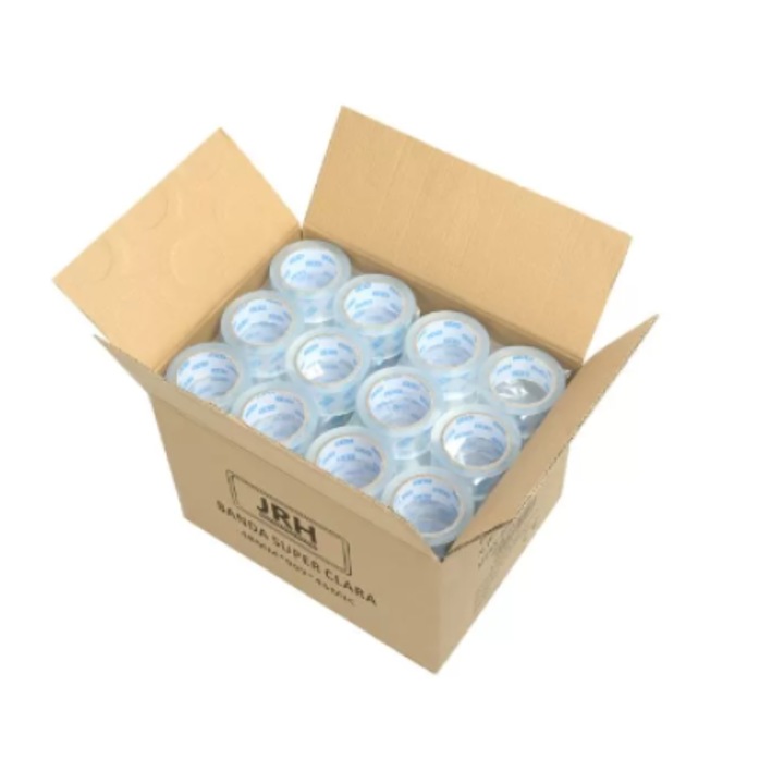 Комплект тиксо JRH, 48 мм x 80 м, 36бр., Прозрачно