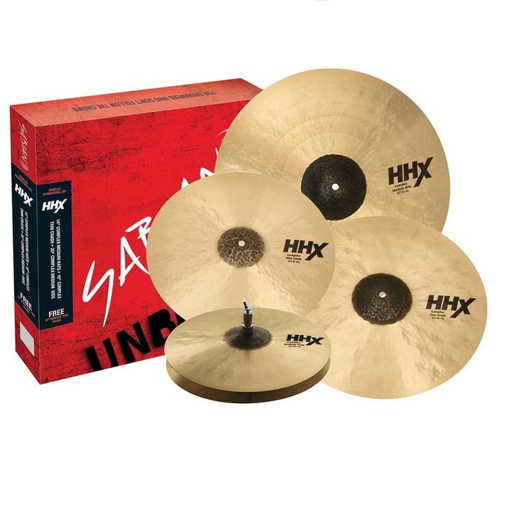 Set Complex tobe acustice SABIAN HHX 14, 16, 20, 18
