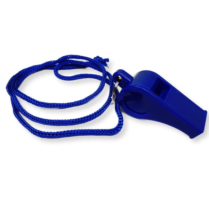 Fluier, Plastic, Albastru