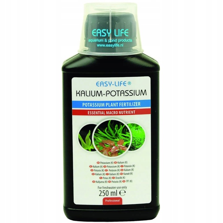 Concentrat de potasiu pentru plante, Easy-Life Kalium, 250ml