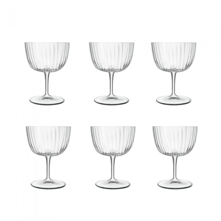 Set 6 pahare coktail LUIGI Bormioli colectia SPEAKEASIES SWING FIZZ 270ml
