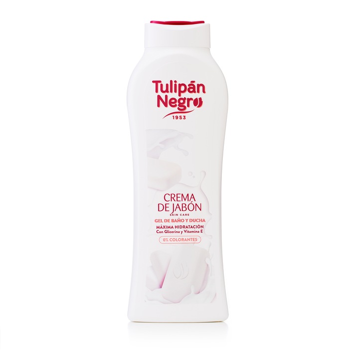 Gel de Dus Tulipan Negro Crema de Sapun, 650 ml
