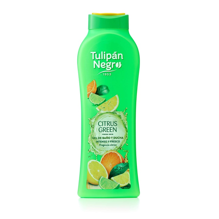 Tulipan Negro Green Citrus tusfürdő 650 ml