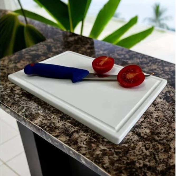 Tocator profesional din minerale naturale, forma patrata, 30x20x1 cm ...