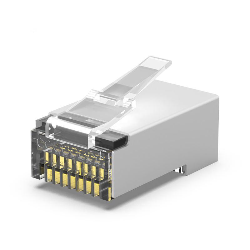 Set 10 mufe RJ45 metalice, ecranate - eMAG.ro