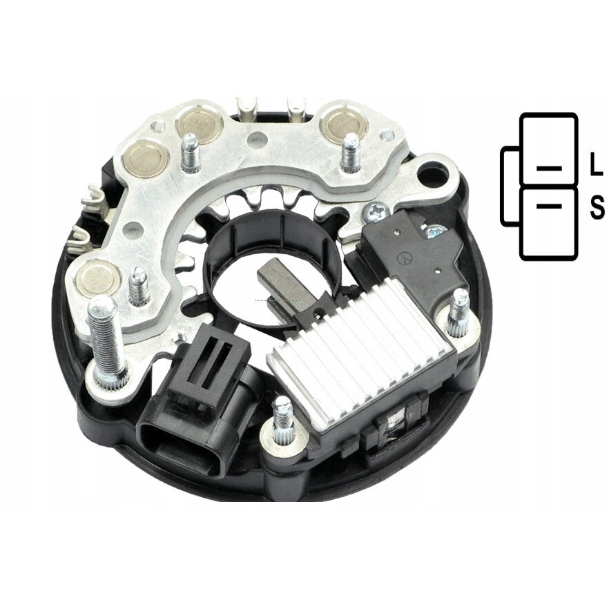 Punte diode cu regulator pentru alternator, ASPL, Compatibil cu Nissan