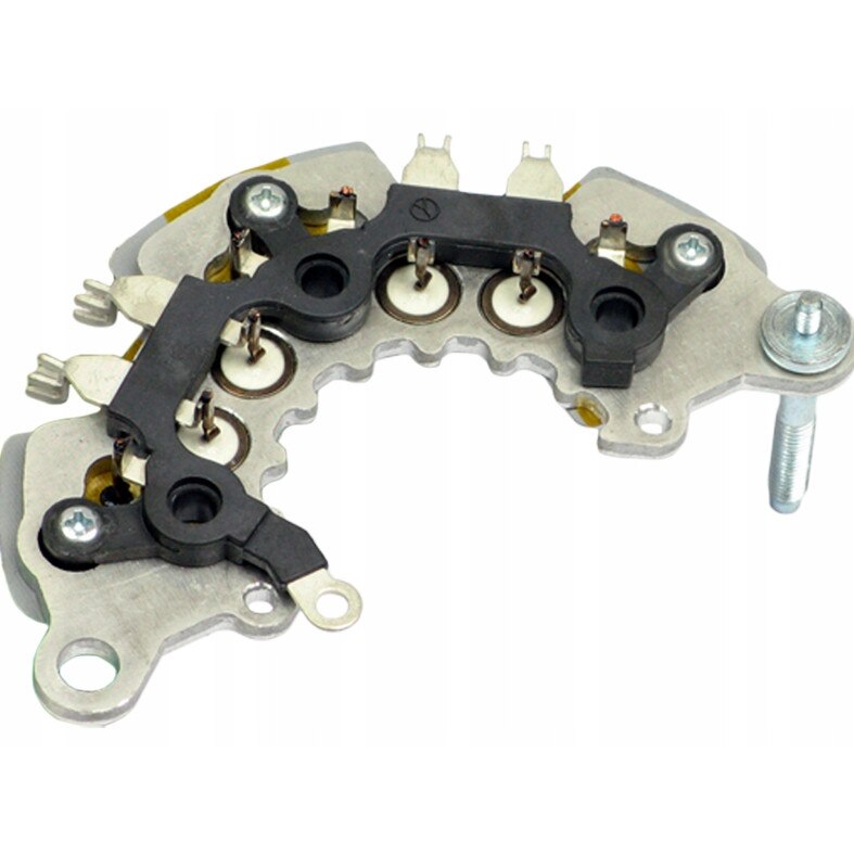 Punte diode alternator, ASPL, Compatibila cu Nissan, Argintiu/Negru