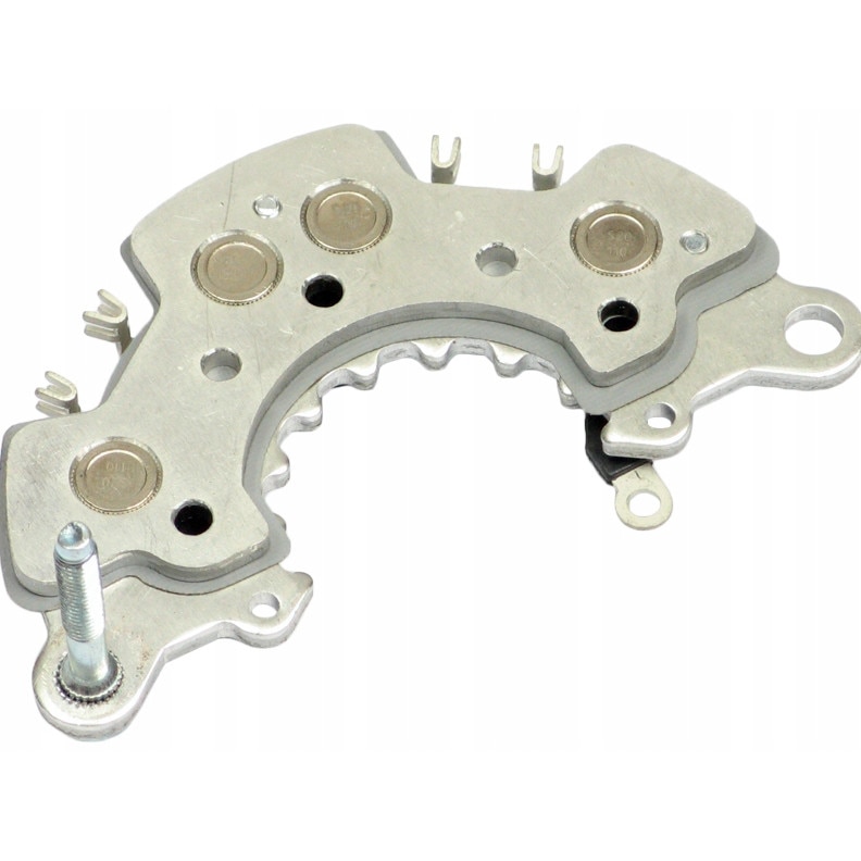 Punte diode alternator, ASPL, Compatibila cu Nissan, Argintiu/Negru