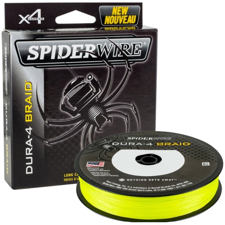 Fir textil SpiderWire ESD4Y-DURA4 150M 0.14MM/11.8KG-26LB YEL