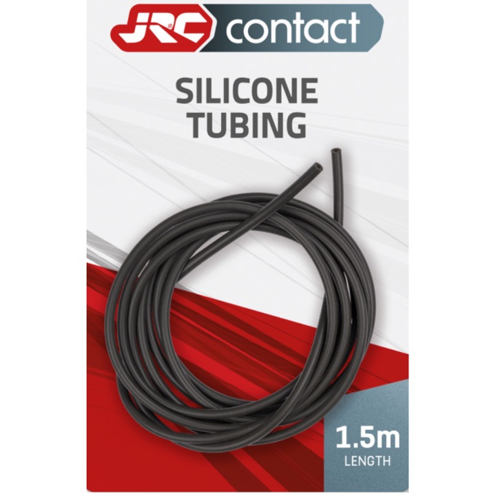 Accesorii pentru monturi JRC Silicone Tubing Grey 0.5/1.5mm, 1.5m