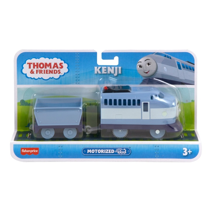Моторизиран локомотив Thomas & Friends - Kenji, с вагон