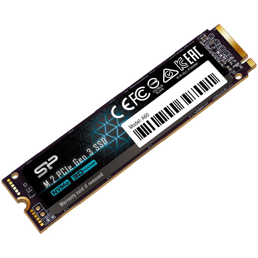 Solid State Drive (SSD) Silicon Power A60, 2TB, NVMe, M.2 - eMAG.ro