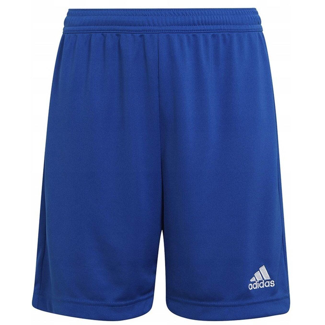 Pantaloni scurti sport copii adidas, Aeroready, poliester, albastru, 176 cm