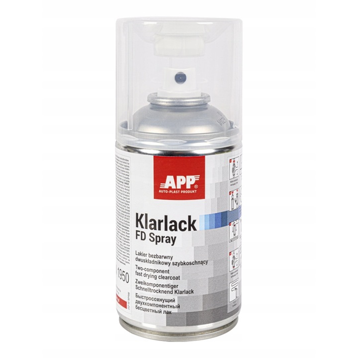 APP Klarlack FD SPRAY CLEARCOAT 250ML