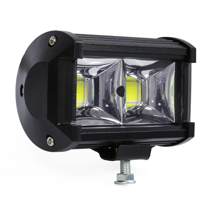 Lampa de lucru LED Interlook 54W, 5000 lm, 2 dioda COB, alb, 130x80x70mm, set cu suport de montare