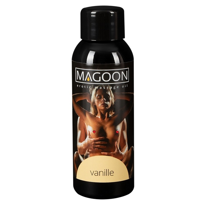 Ulei de Masaj Erotic, Magoon, Vanilie, 50ml