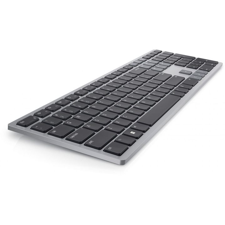 Безжична клавиатура, Dell, KB700, Сива