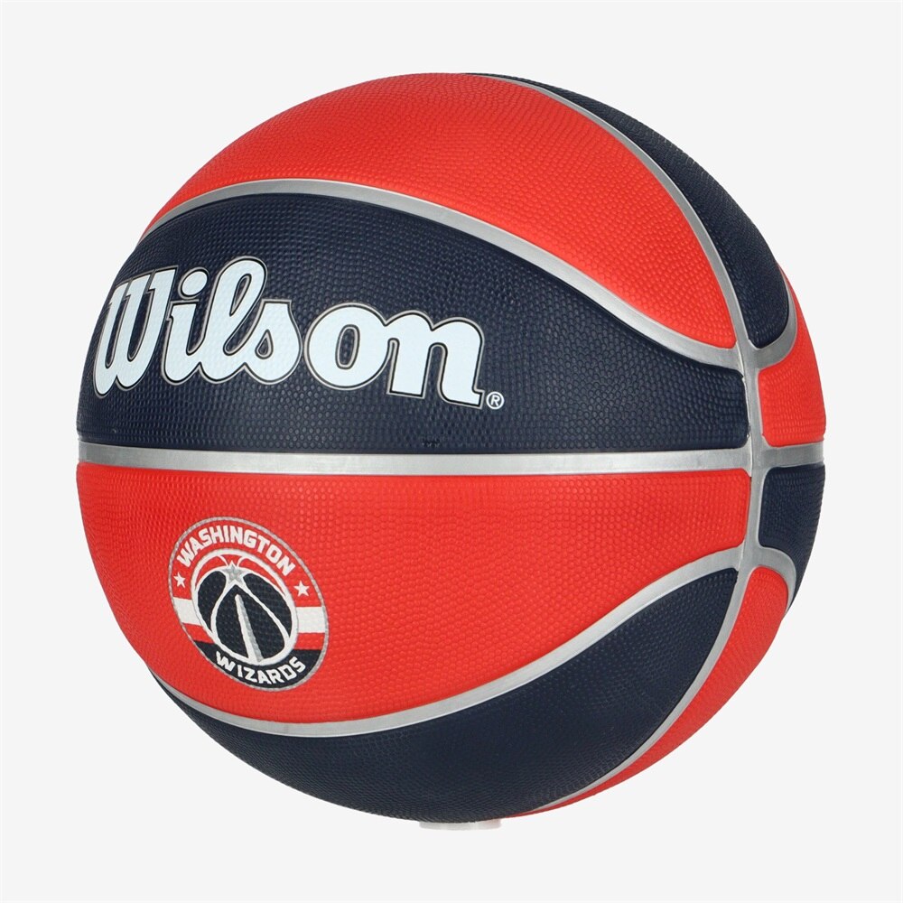 Basketball Ball Wilson Nba Team Tribute Was Wizards Blue Natural rubber (Size 7)